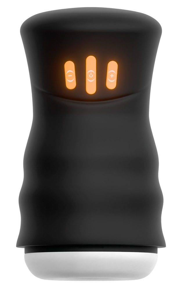 You2Toys Gyro otáčivý vibrující masturbátor černý