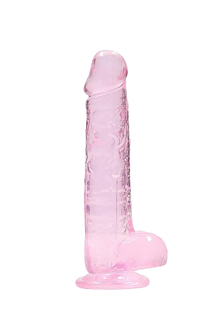 RealRock Crystal Clear 19cm Pink (obrázek 4)