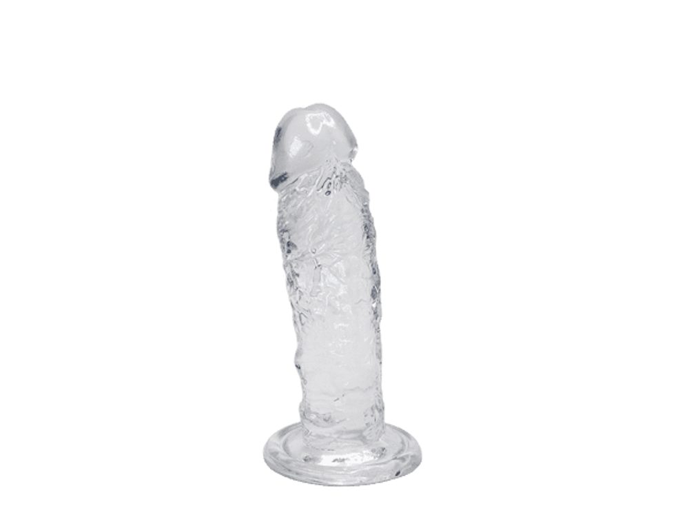 Levně ALIVE Majestic Extra Slippery Jelly Dildo Transparent