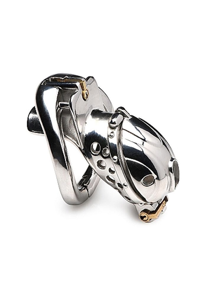 Levně Master Series Deluxe Locking Chastity Cage