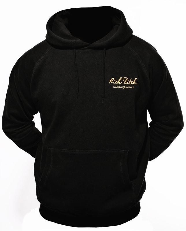 E-shop BLACK GOLD HOODIE WOMEN - BLACK GOLD HOODIE WOMEN M