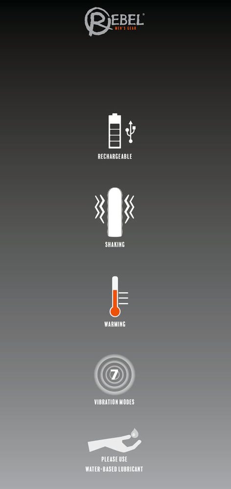Rebel Masturbator With 3 Functions (obrázek 9)
