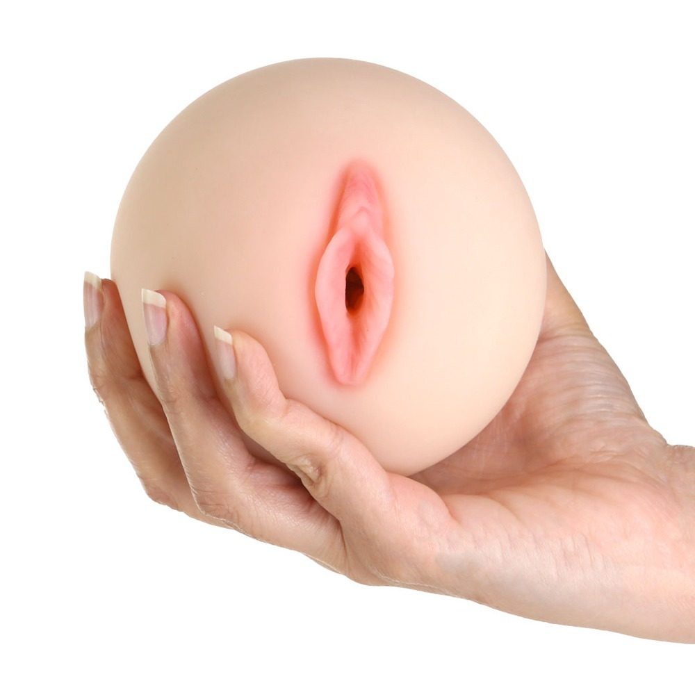 CutiePies Hannah's Handful Pussy & Boob Head Stroker (obrázek 8)