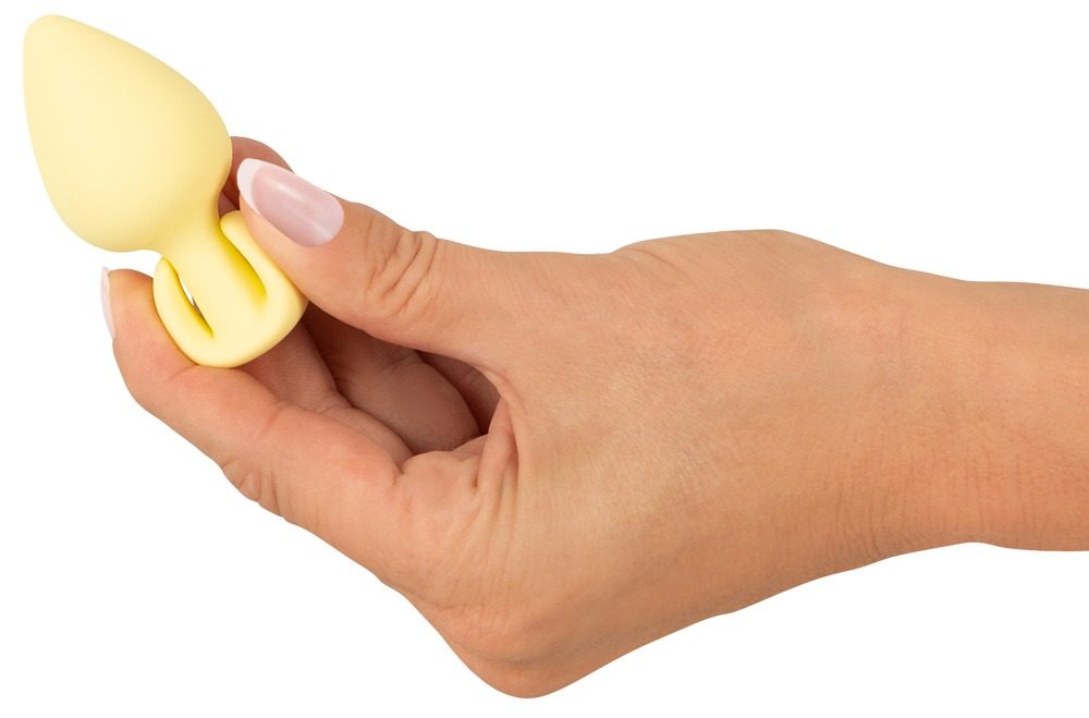 Cuties Mini Butt Plug Yellow (obrázek 7)