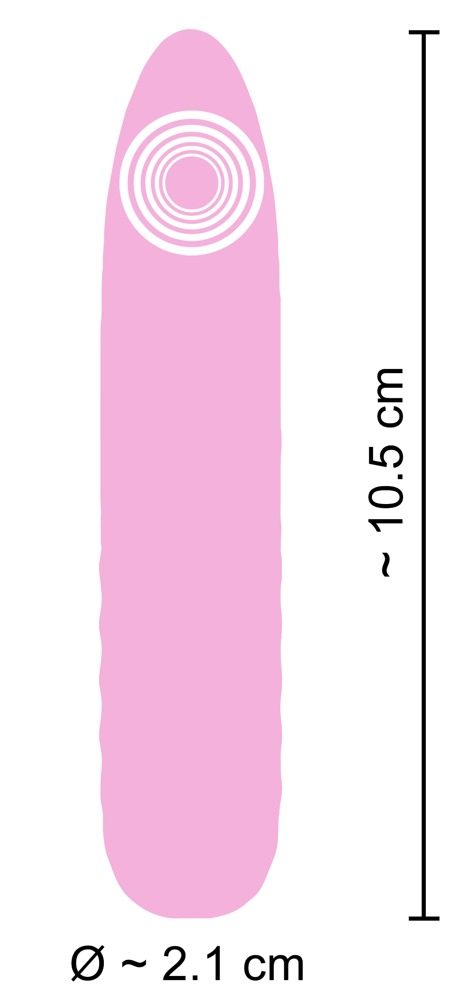 Cuties Mini Vibrator Rose 5.G (obrázek 3)
