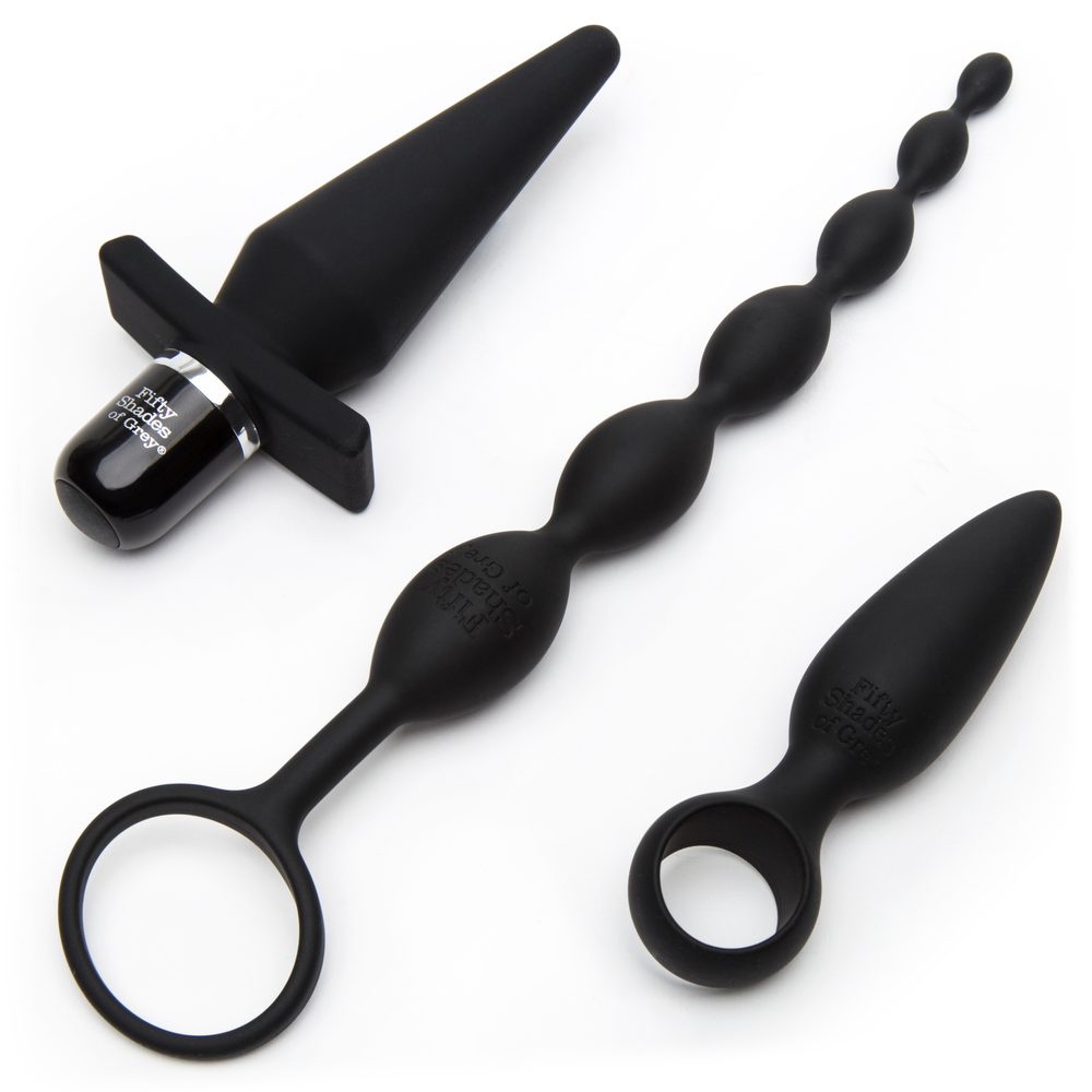 Fifty Shades of Grey – Pleasure Overload Starter Anal Kit (4 piece kit)