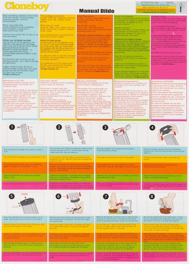 Cloneboy dildo kopie penisu (obrázek 5)