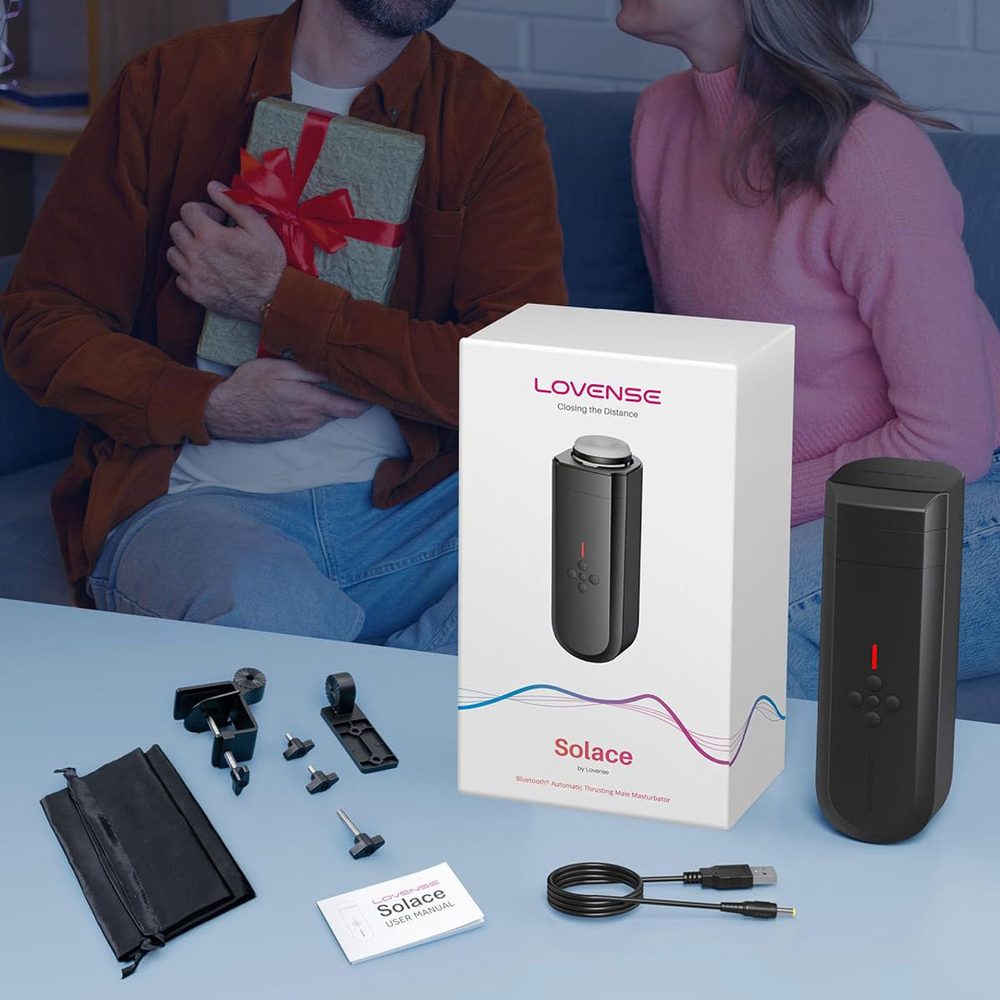 Lovense Solace App-Controlled Automatic Thrusting Masturbator (obrázek 11)