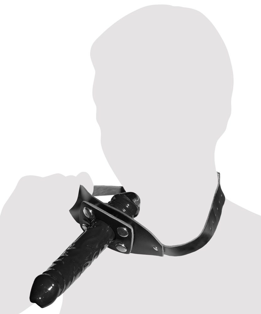 Leather Gag Penis unisize ZADO (obrázek 7)