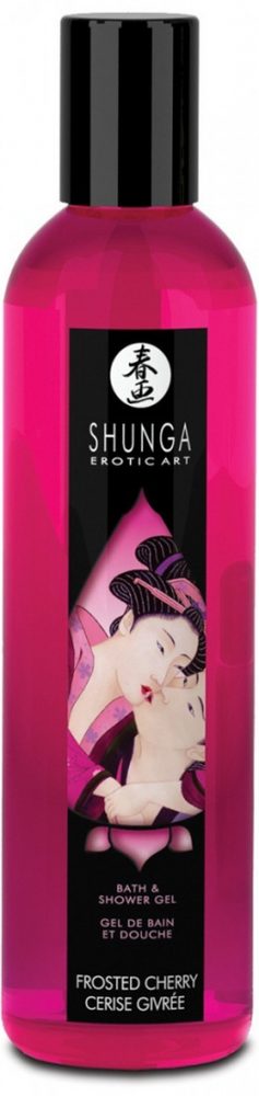 E-shop Shunga sprchový gél Frosted Cherry 250ml