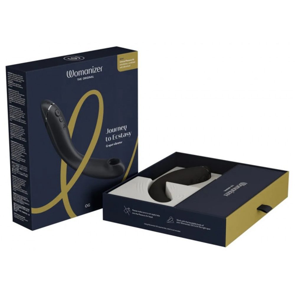 Womanizer OG 2in1 pleasure air G spot vibrator black (obrázek 13)