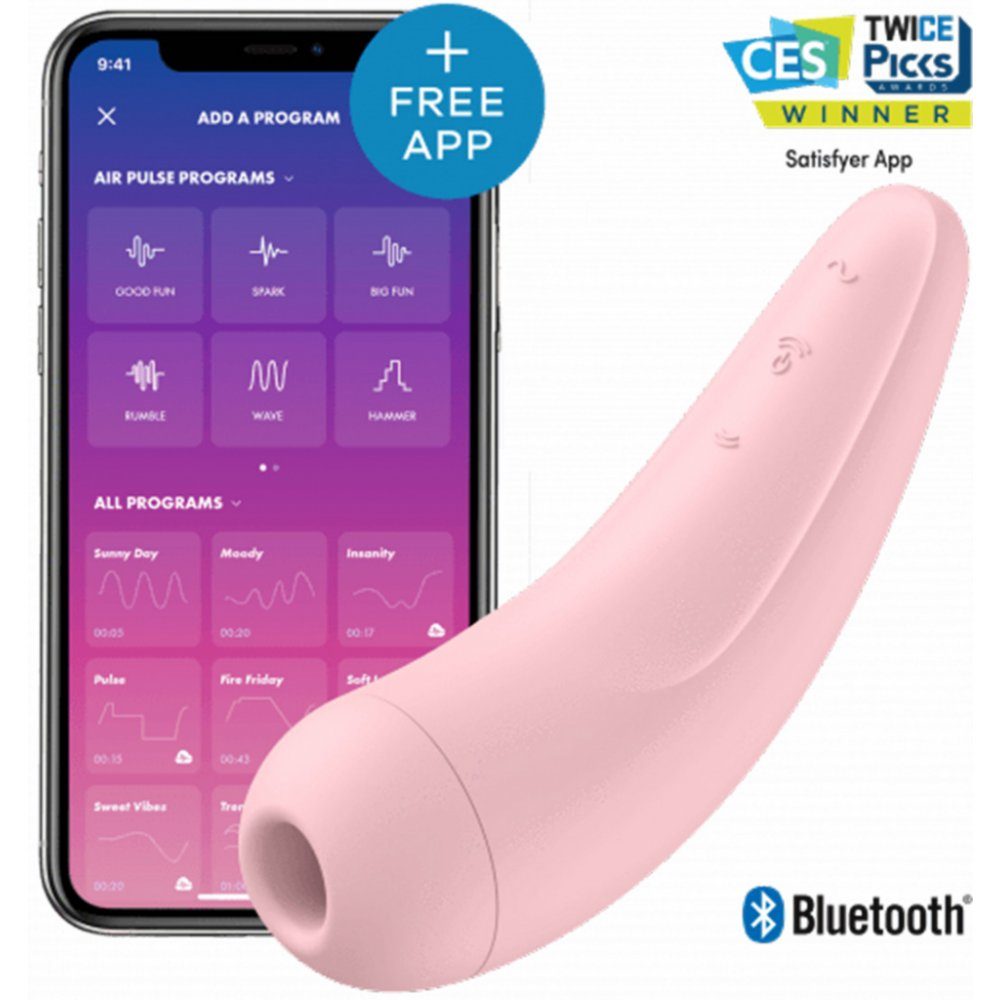 E-shop Satisfyer Curvy 2+ ružový