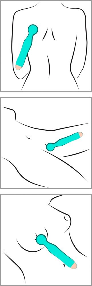Cuties Mini Vibrator Green 2.G (obrázek 5)