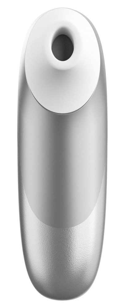 Womanizer Pro pulzátor na klitoris – stříbrná