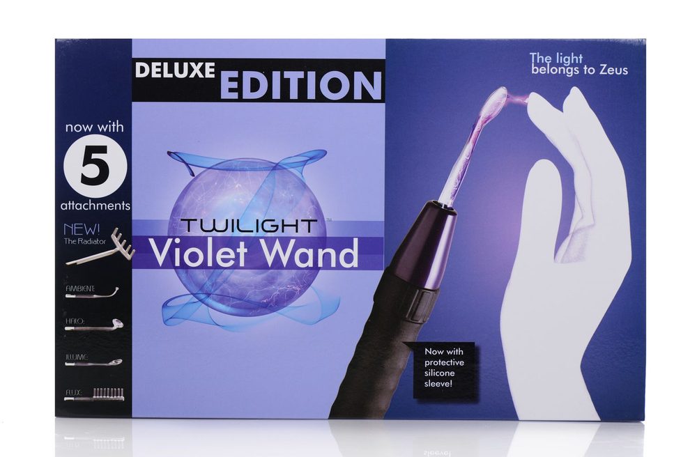 ZEUS Electrosex – Twilight Violet Wand Kit Deluxe Edition – Purple