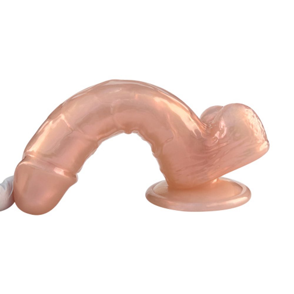 Perleťové dildo Keshi Pearl - Golden (obrázek 10)