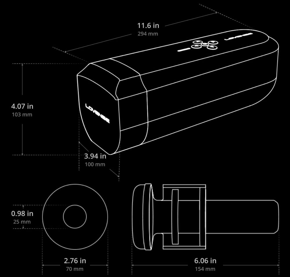 Lovense Solace App-Controlled Automatic Thrusting Masturbator (obrázek 21)