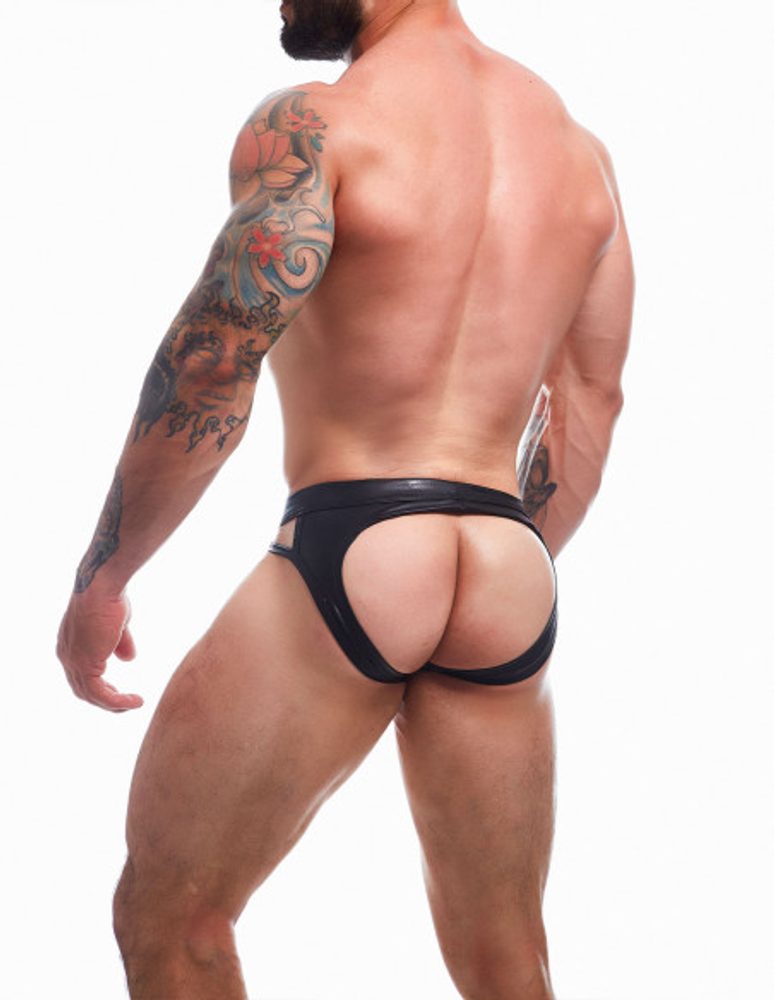 BL4CK by C4M Dungeon Black Jockstrap – S