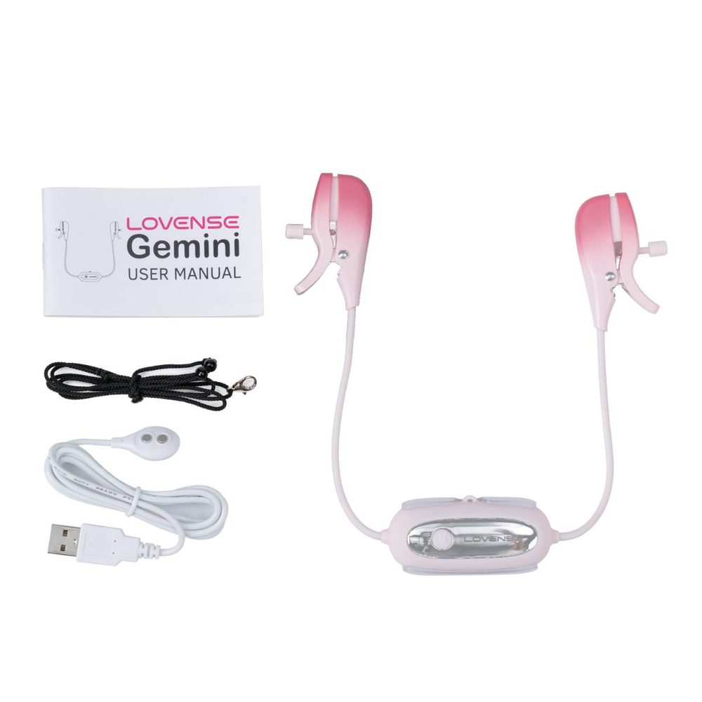 Lovense Gemini App-Controlled Vibrating Nipple Clamps (obrázek 5)