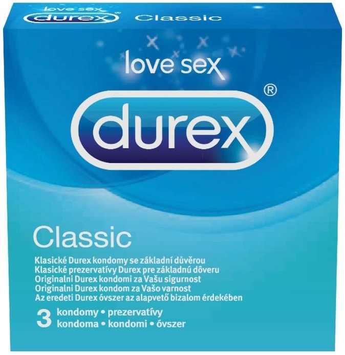 Levně Durex Classic 3ks