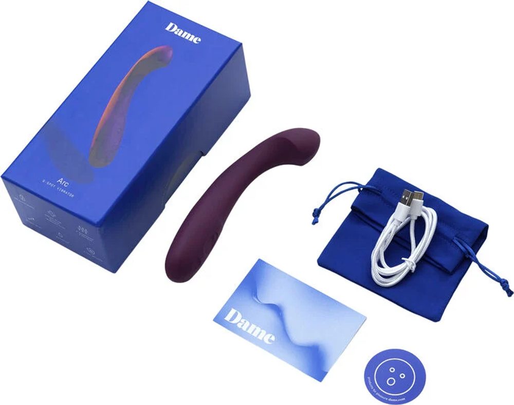 Dame Products Arc G-Spot Vibrator (obrázek 9)
