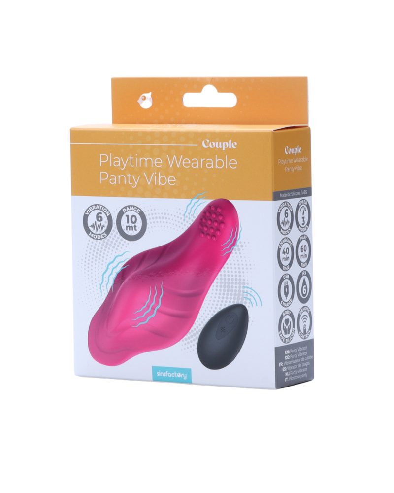 SinsFactory Playtime Wearable Panty Vibe (obrázek 16)