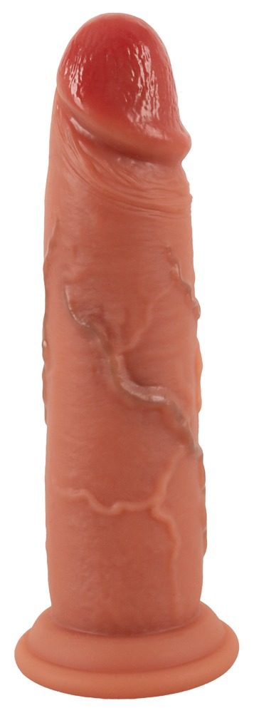 Realistixxx Real Skin Dual Density Dildo 20.5cm Skin (obrázek 5)