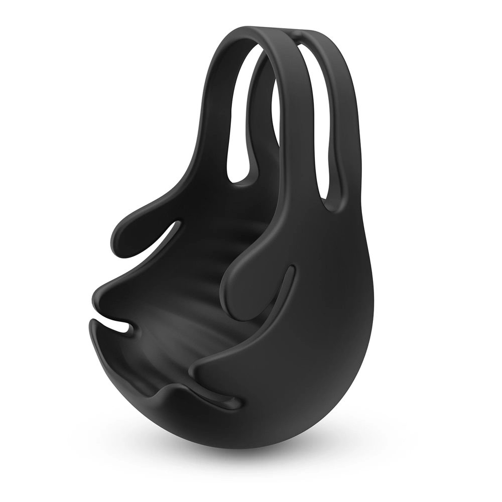 E-shop Dorcel Fun Bag Vibrating Cockring and Testicle Stimulator Black