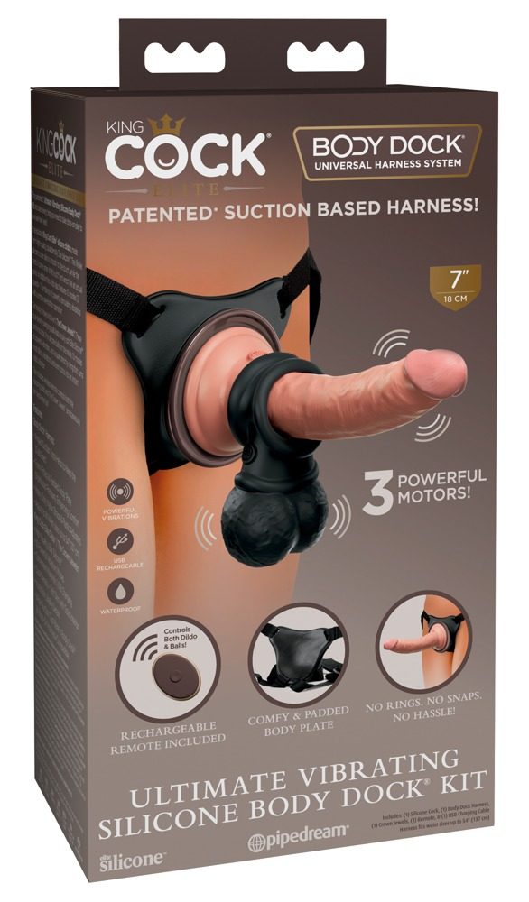 Elite KCE Ulitmate Vibrating SBDK RC King Cock (obrázek 15)