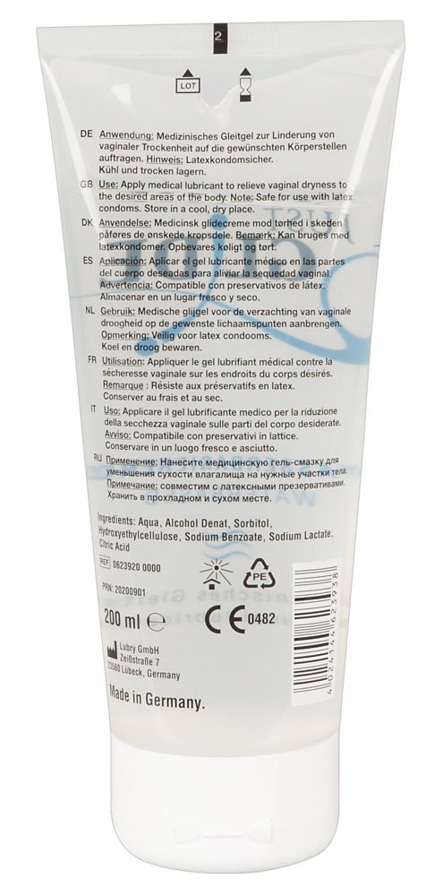 Just Glide Waterbased 200 ml (obrázek 3)