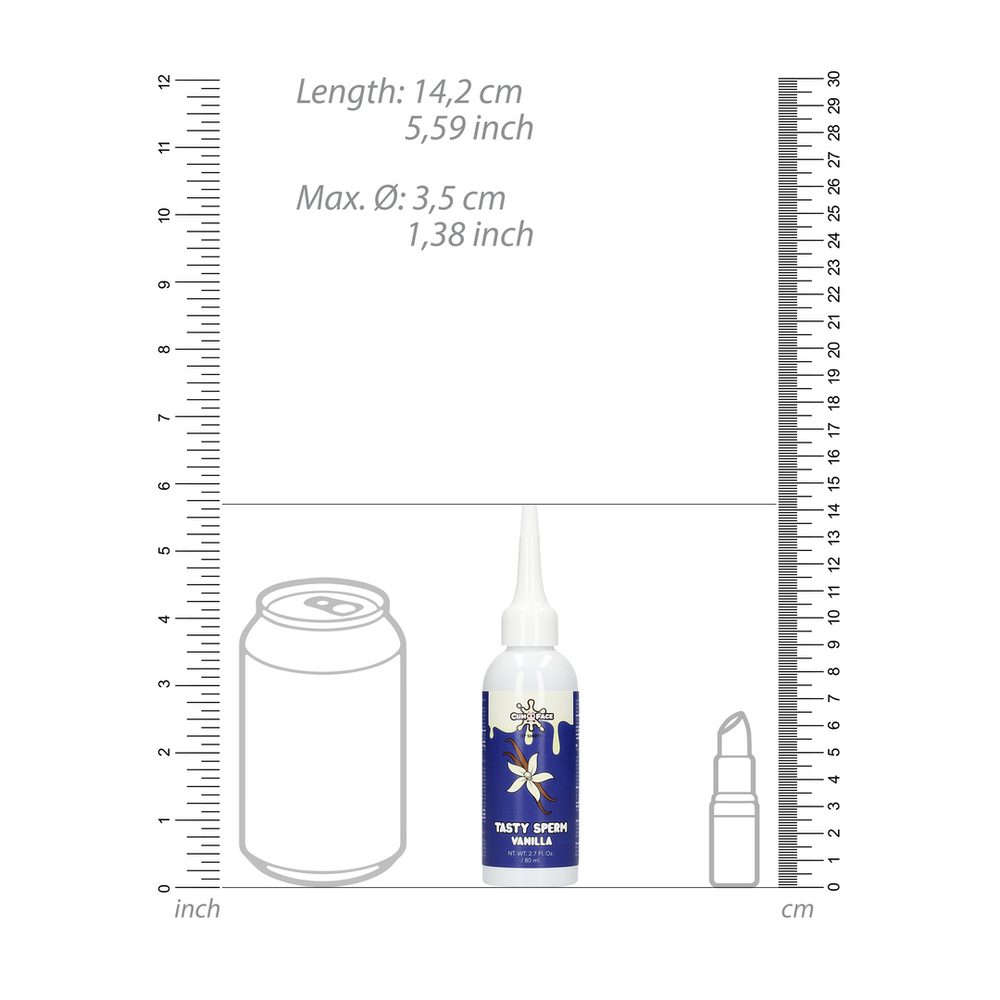 Cum Face by Shots Vanilla Tasty Sperm 80 ml (obrázek 3)