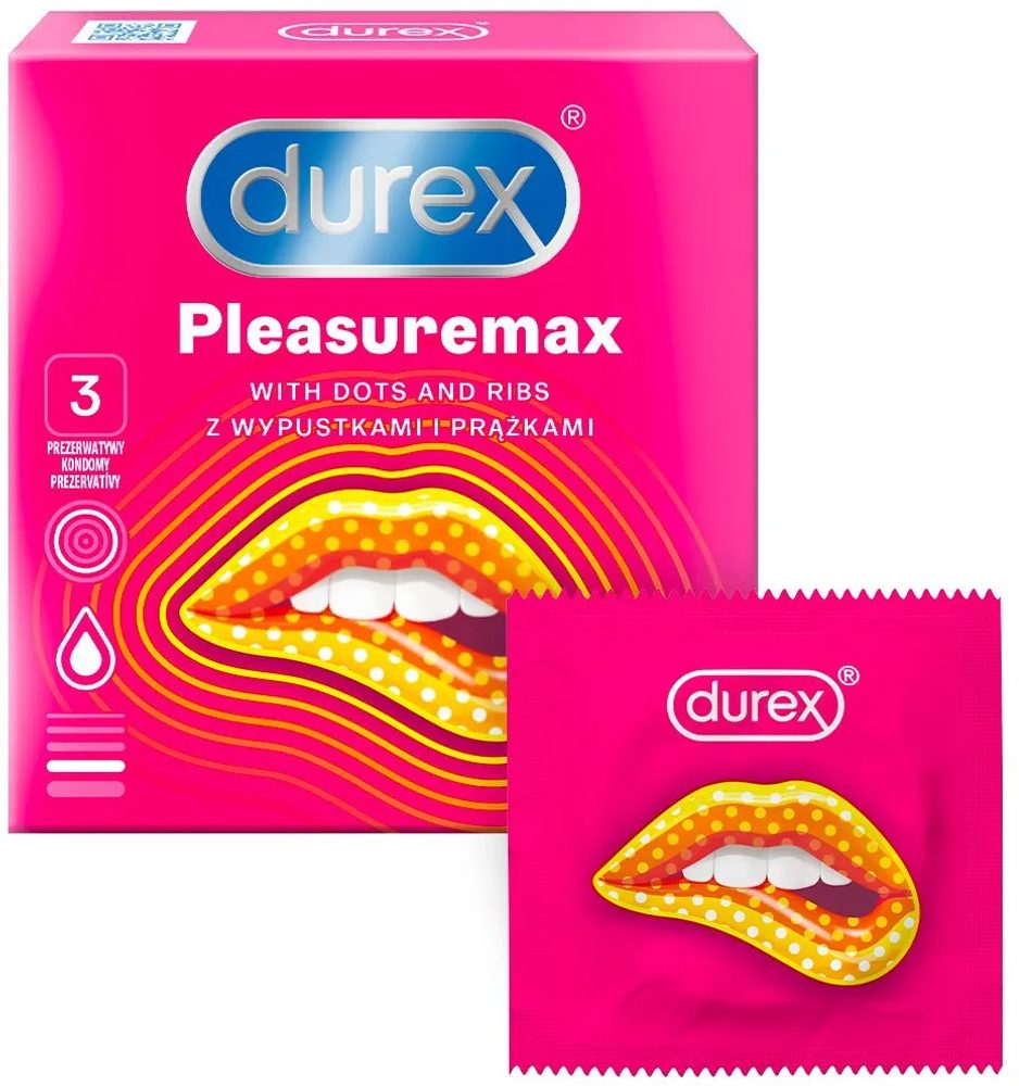 E-shop Durex Pleasuremax 3ks