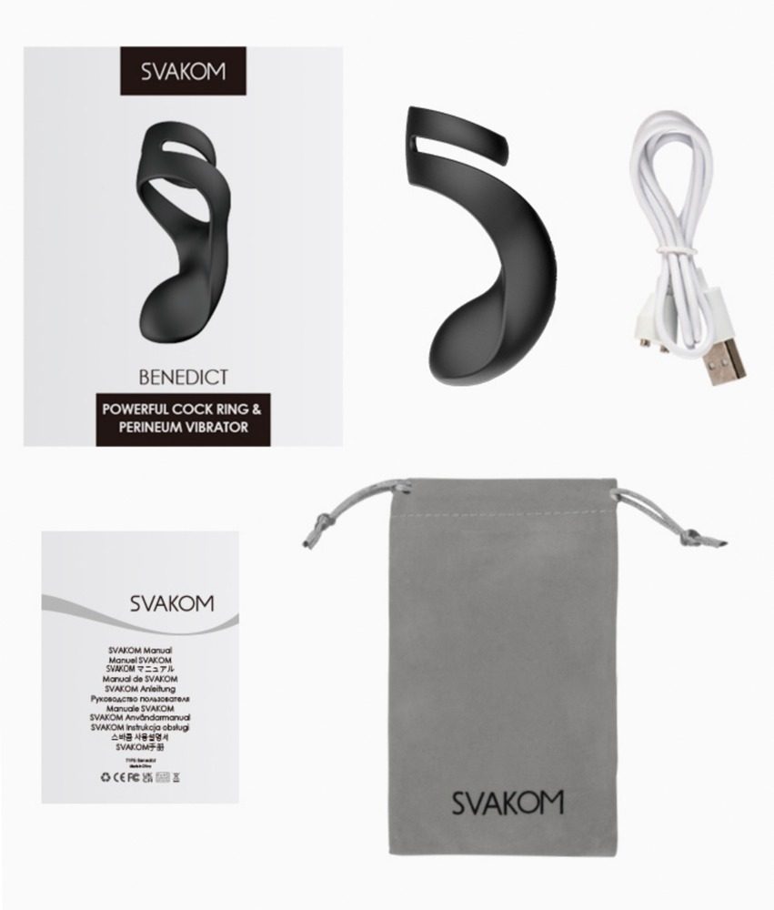 Svakom – Benedict Double Ring Perineum Stimulator