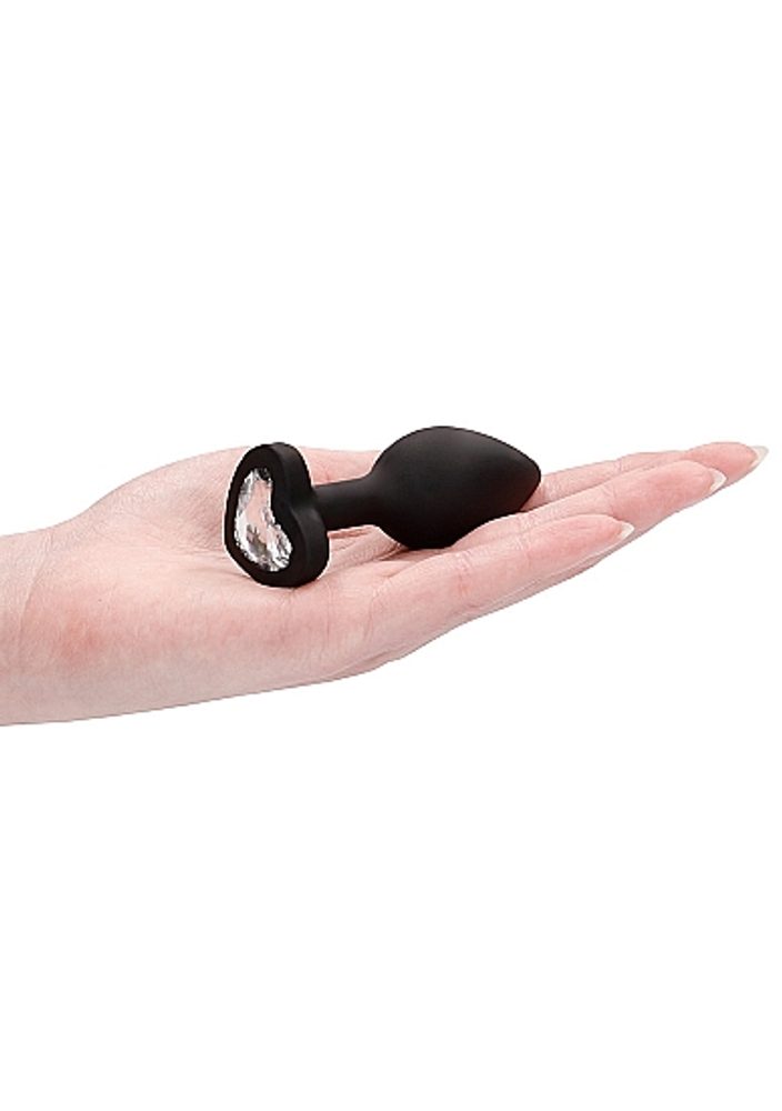 Ouch! Regular Diamond Butt Plug Black (obrázek 8)
