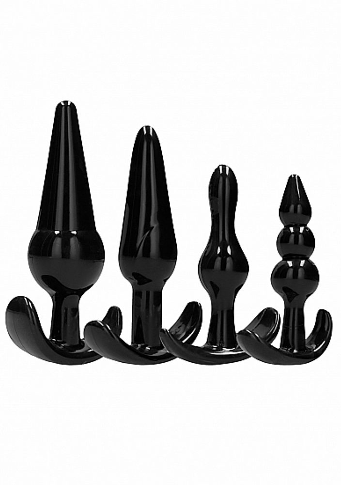 Sono No.80 4-Piece Butt Plug Set Black