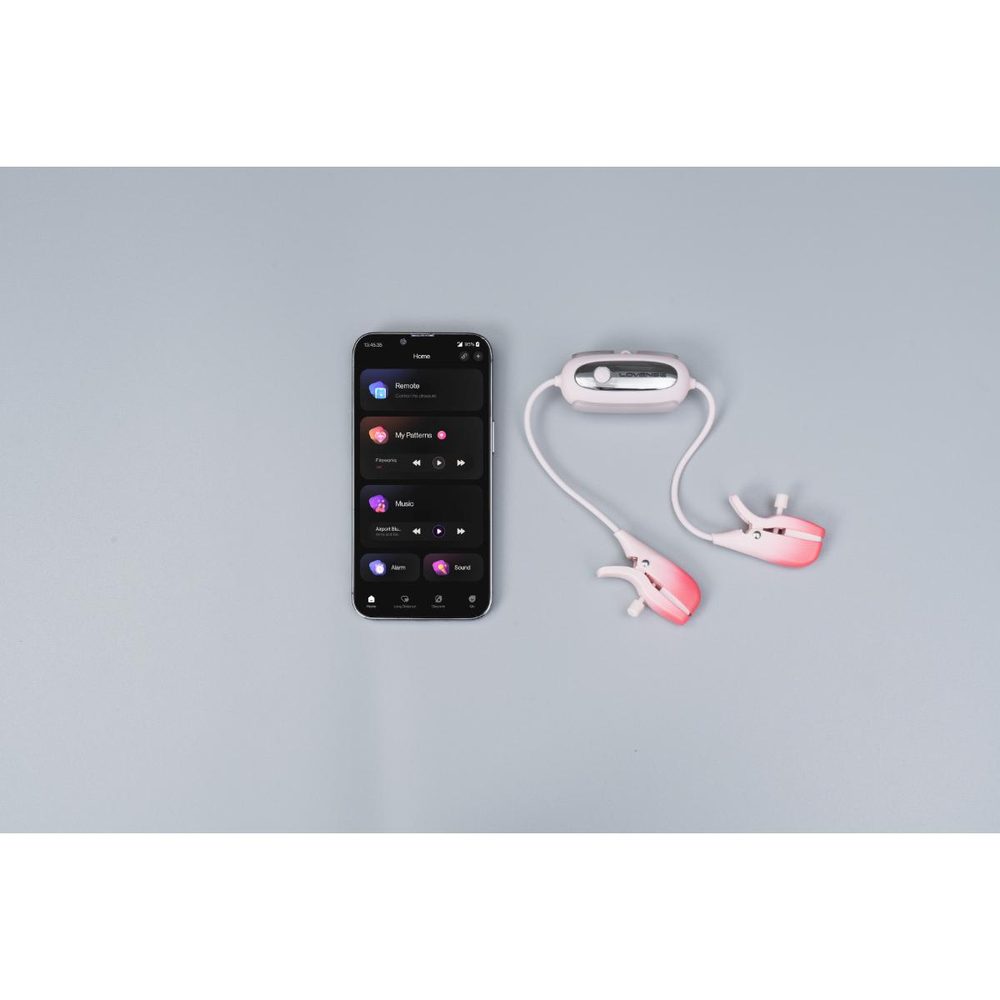 Lovense Gemini App-Controlled Vibrating Nipple Clamps (obrázek 16)