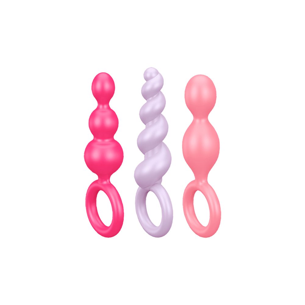 E-shop Satisfyer Booty Call 3 ks colored