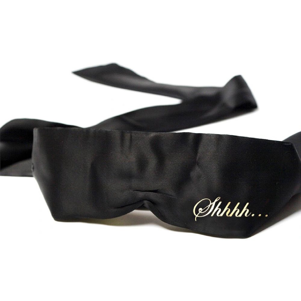 Bijoux Indiscrets Shhh Blindfold Saténová páska na oči