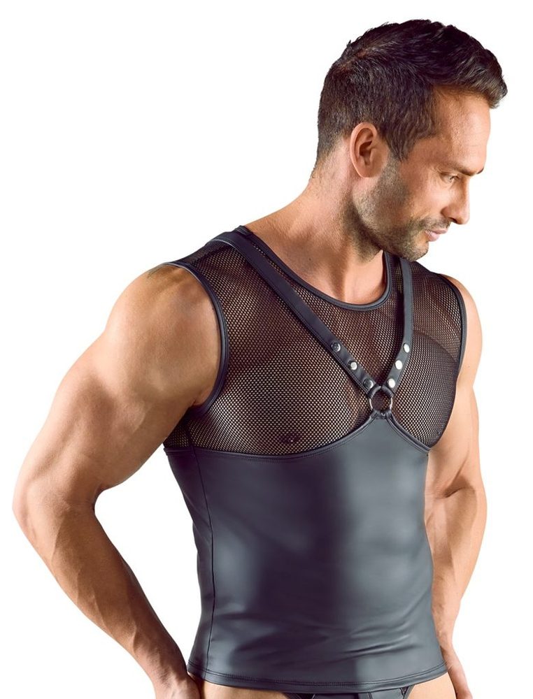Svenjoyment Chest Harness Shirt 2161877 Black - XXXL