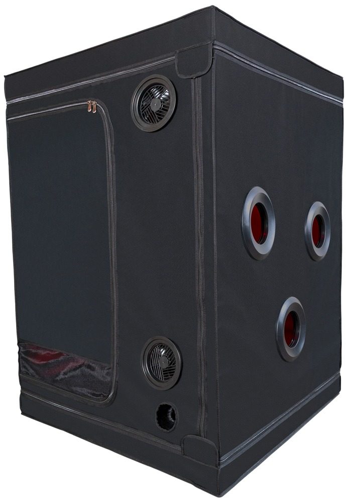 Secretdome BDSM sexuální kabina s otvory černá