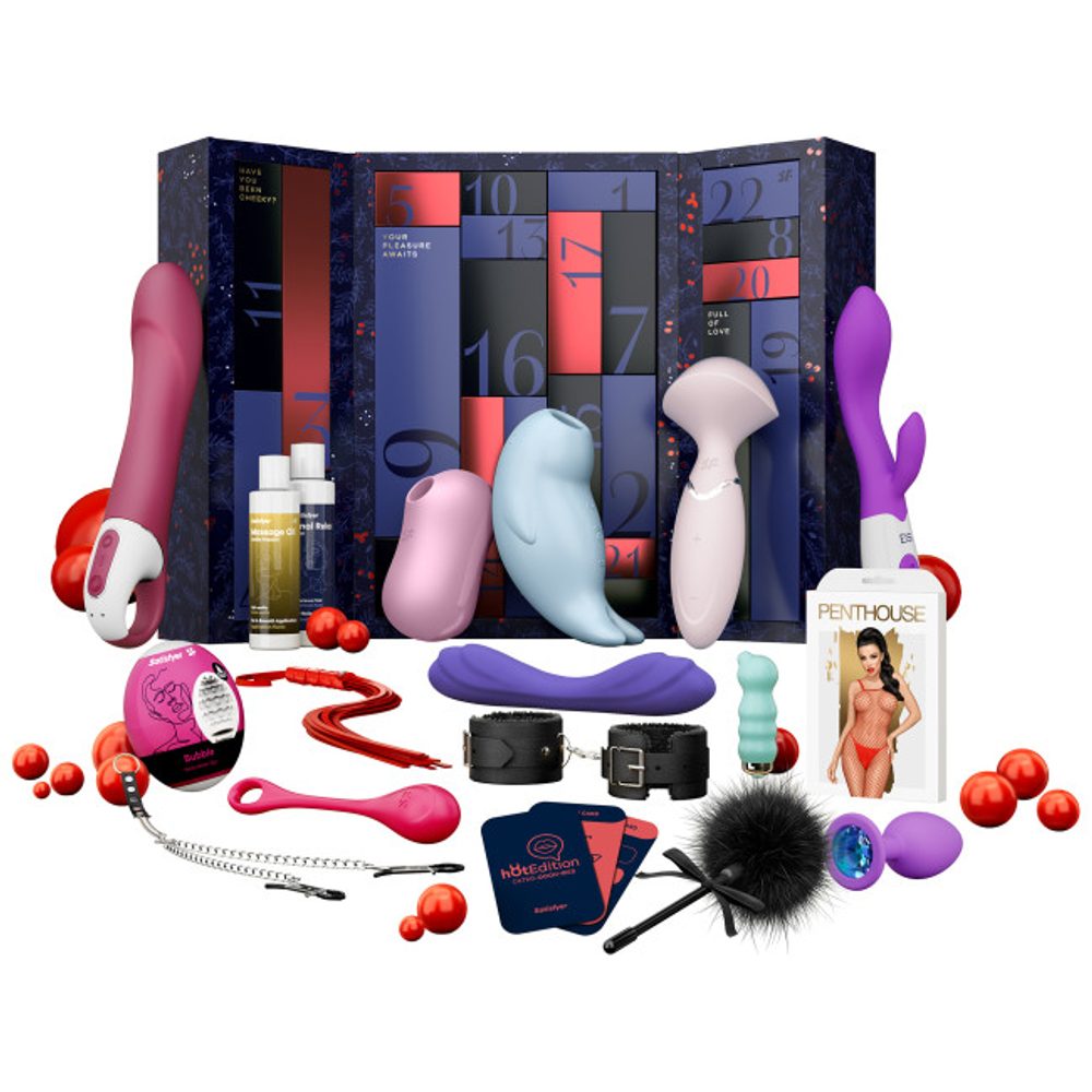 Satisfyer Premium Advent Calendar, luxusní balíček 24 hraček Satisfyer Premium Advent Calendar, luxusní balíček 24 hraček