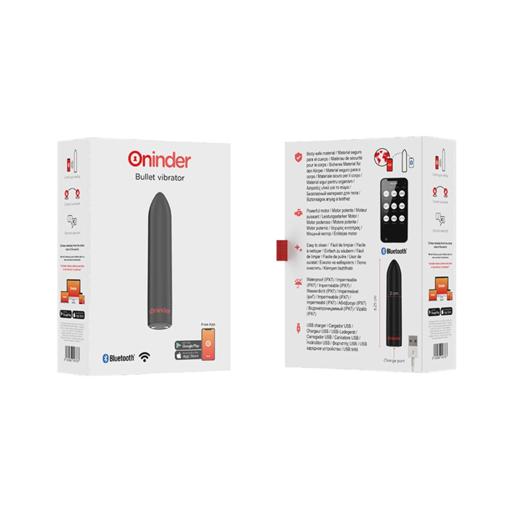 Oninder Berlin Bullet Vibrator Black (obrázek 6)