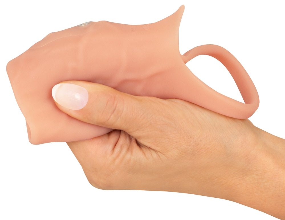RealistiXXX RealSleeve vibrační návlek na penis otevřený (obrázek 8)