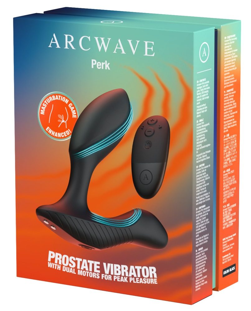 Arcwave Perk Prostate Vibrator Black (obrázek 17)