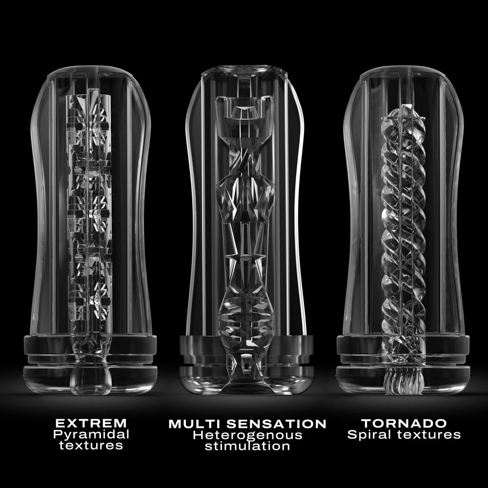 Dorcel Deep Blow Tornado Sleeve for Masturbator Transparent (obrázek 7)