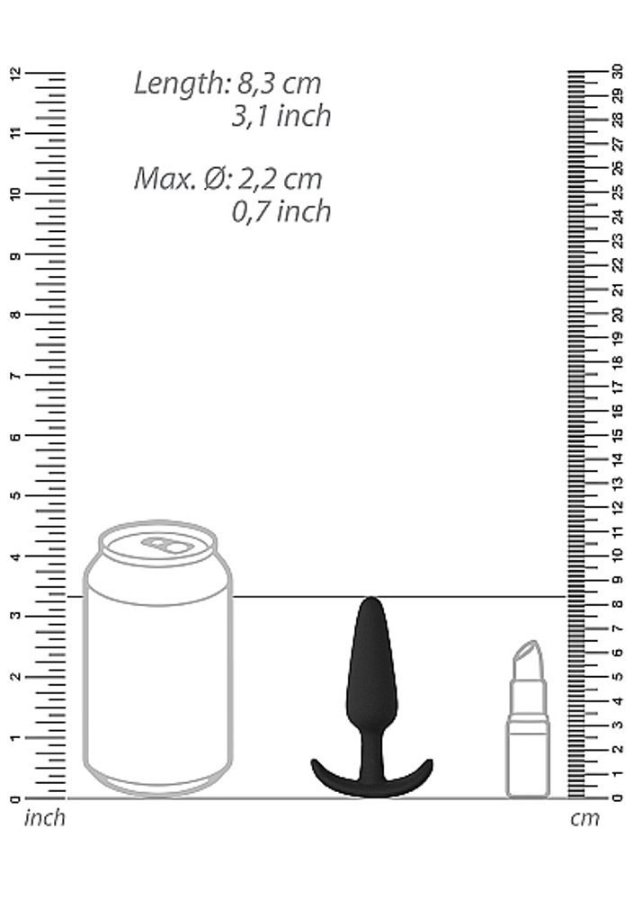 Shots Toys Slim Beginner Butt Plug (obrázek 4)