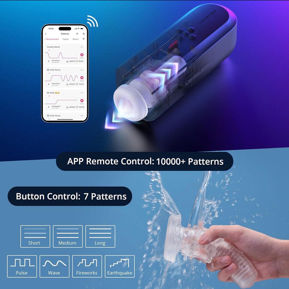 Lovense Solace App-Controlled Automatic Thrusting Masturbator (obrázek 20)
