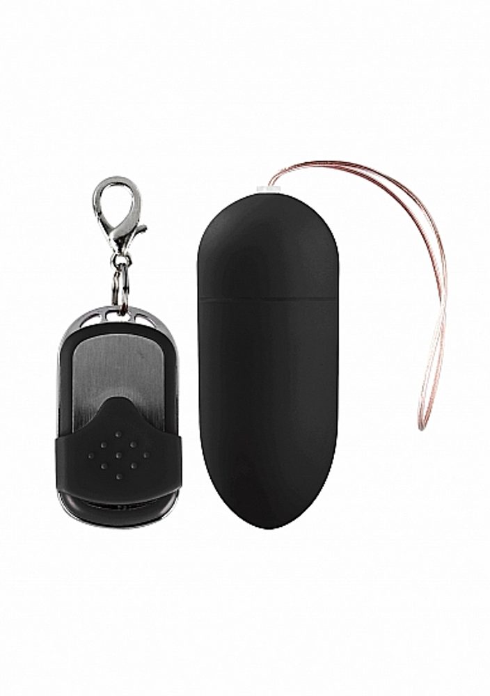 E-shop Shots Toys 10 Speed Remote Vibrating Egg Big Black