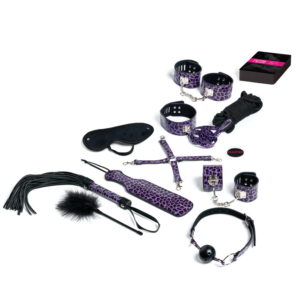 Levně Master & Slave Bondage Game Purple