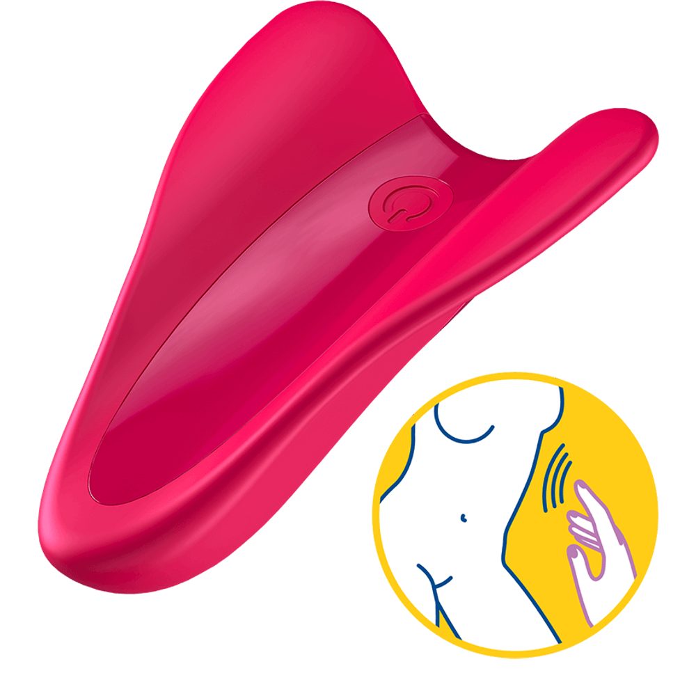 Levně SATISFYER HIGH FLY Red